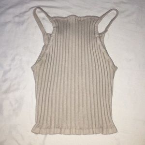 Stretchable halter top